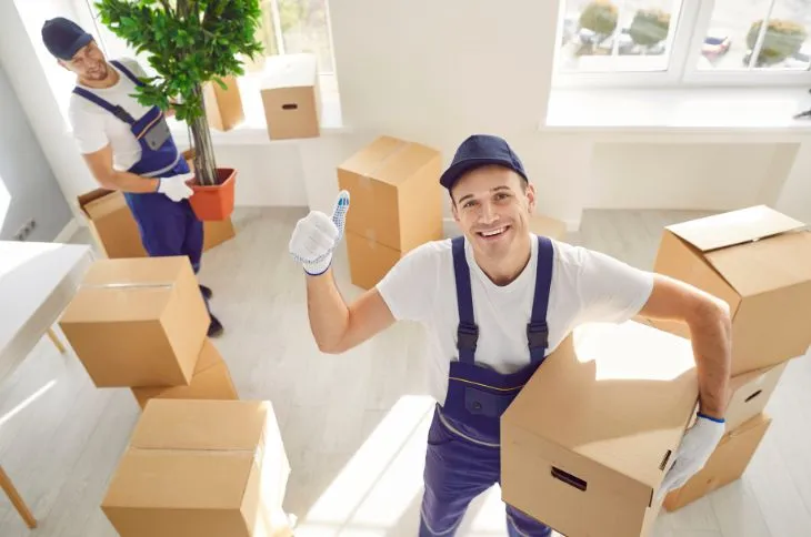 Moving helper done with inland move Moving helper done with inland move